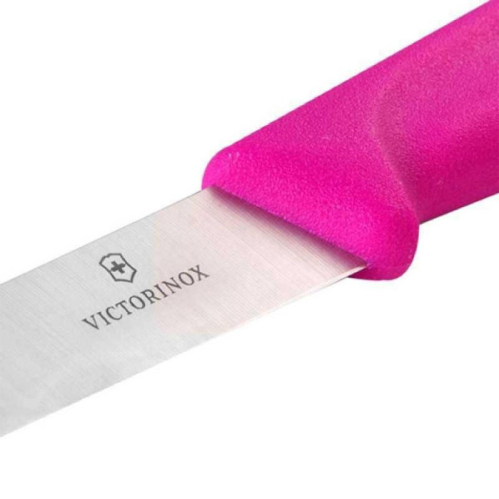 Кухонний ніж Victorinox SwissClassic для нарезки 8 см, розовый (6.7606.L115) Кухонний ніж Victorinox SwissClassic для нарезки 8 см, розовый (6.7606.L115)