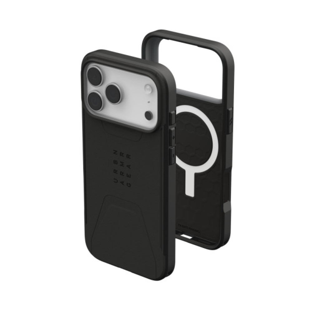 Чохол до мобільного телефона UAG iPhone 17 Pro Max Civilian MagSafe Black (114546114040) Чохол до мобільного телефона UAG iPhone 17 Pro Max Civilian MagSafe Black (114546114040)