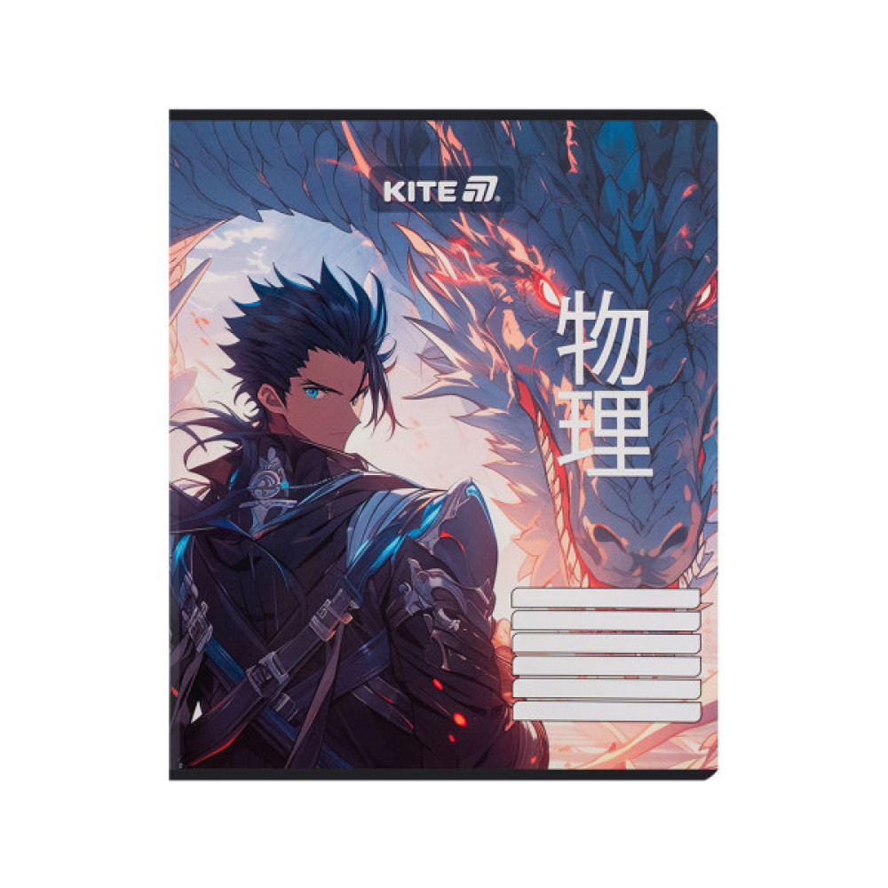 Зошит Kite Anime, 18 аркушів, лінія (K25-237-1)