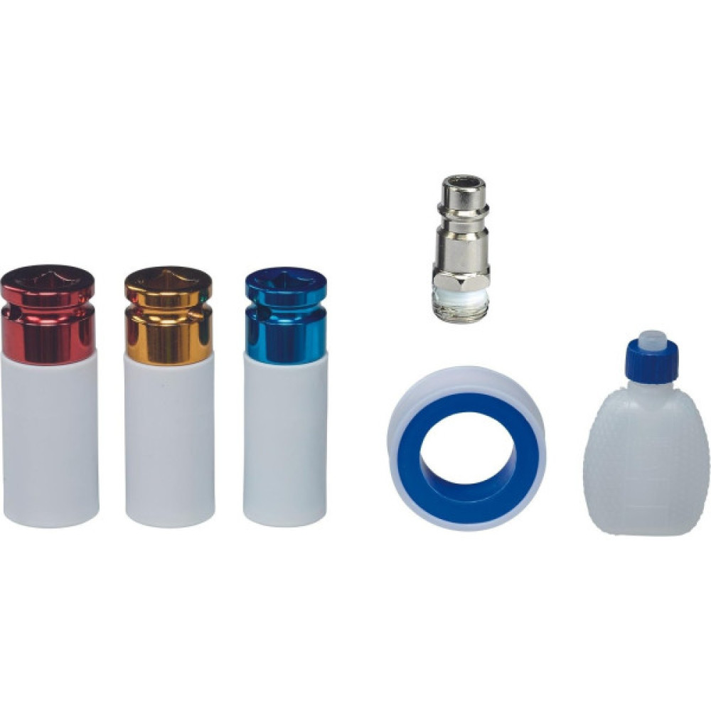 Гайковерт пневматичний Einhell TC-PW 610 Compact, 610Нм, 6.3бар, 142л/хв, М14, 3 головки, кейс, 1.14кг