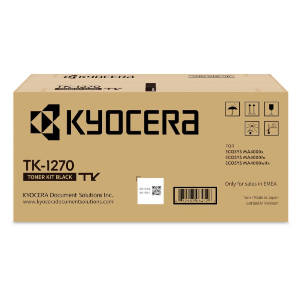 Тонер-картридж Premium Quality Kyocera TK-1270 1T0C140NL0 10K (70265033)