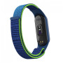 Ремінець до фітнес браслета Armorstandart нейлоновий для Xiaomi Mi Band 7/6/5/4 Blue/Green (ARM67844) Ремінець до фітнес браслета Armorstandart нейлоновий для Xiaomi Mi Band 7/6/5/4 Blue/Green (ARM67844)