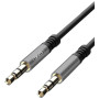Кабель мультимедійний 3.5mm M to 3.5mm M 1.0m black XO (XO-NB121) Кабель мультимедійний 3.5mm M to 3.5mm M 1.0m black XO (XO-NB121)
