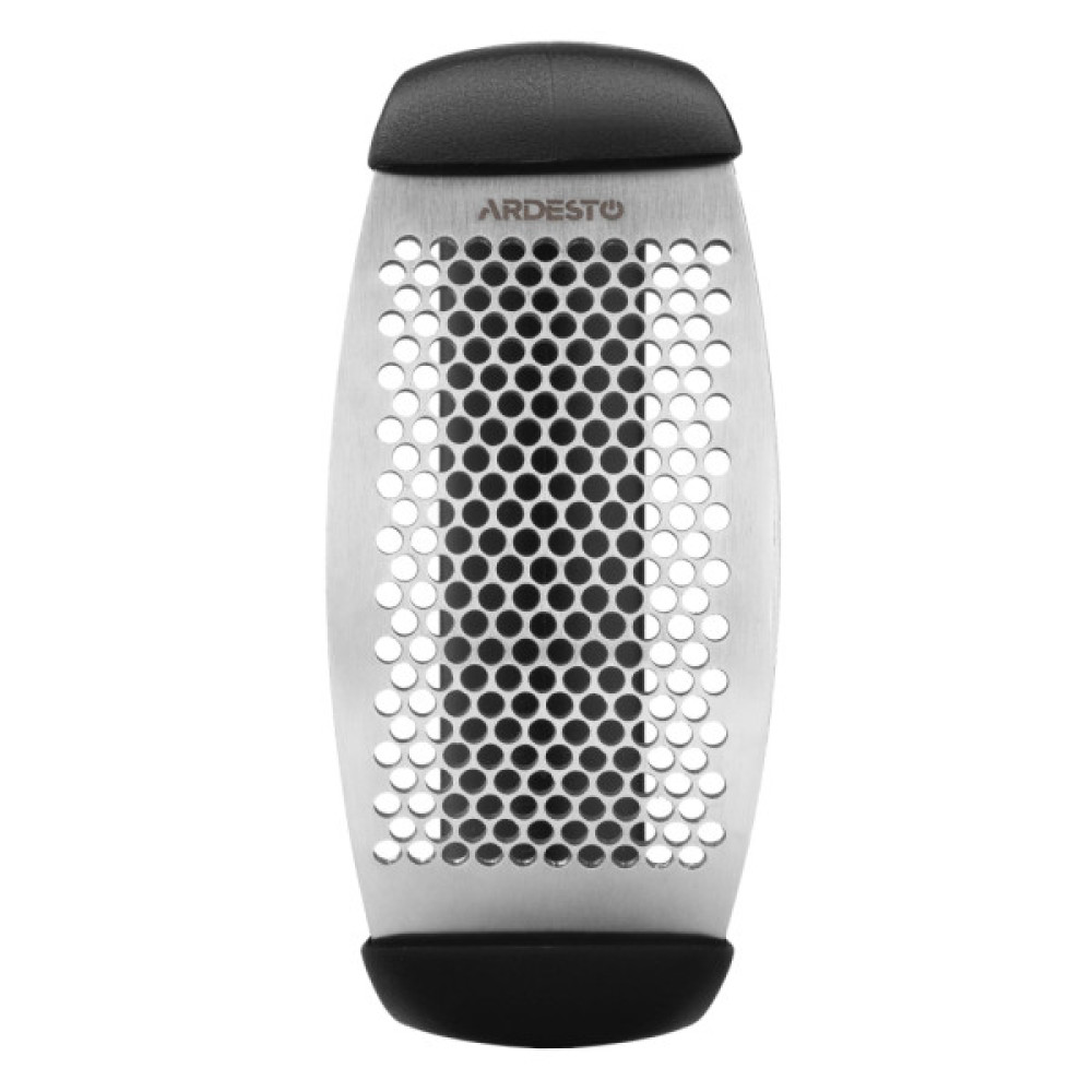 Прес для часнику Ardesto Gemini, 12см, нержавіюча сталь, пластик, чорний (AR7002B)