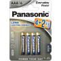Батарейка Panasonic AAA Everyday Power * 6 (LR03REE/6B2F)