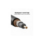 Кабель мультимедійний 1xRCA M to 1xRCA M 1.0m digital black Vention (VAB-R09-B100)