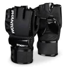 Рукавички для MMA Phantom Apex Hybrid Black S/M (PHMMAG2022-SM)