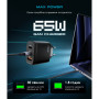 Зарядний пристрій Armorstandart ARP-621 Resolute Power USB-C 65W GaN Black (ARM70023) Зарядний пристрій Armorstandart ARP-621 Resolute Power USB-C 65W GaN Black (ARM70023)