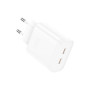 Зарядний пристрій XO L105 2xUSB-C PD35W White (L105.white) Зарядний пристрій XO L105 2xUSB-C PD35W White (L105.white)