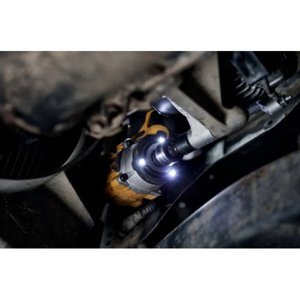 Гайковерт ударний DeWalt XR Li-Ion 18В 610Нм 2500об/хв 3550уд/хв 1/2" 1.1кг без АКБ та ЗП