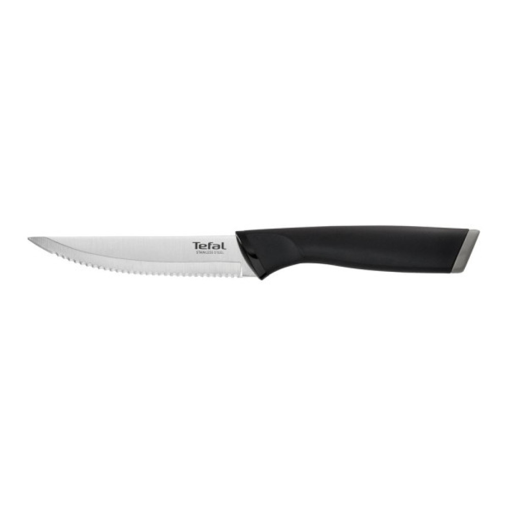 Набір ножів Tefal Essential 3шт, нержавіюча сталь, пластик, чорний (K2219455)