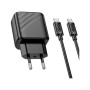 Зарядний пристрій HOCO CS22A Value USB-C PD30W + cable USB-C to USB-C Black (6942007609937) Зарядний пристрій HOCO CS22A Value USB-C PD30W + cable USB-C to USB-C Black (6942007609937)