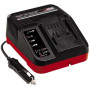 Зарядний пристрій Einhell Power X-Car Charger 3A PXC, 18В, 3А, 0.32 кг Зарядний пристрій Einhell Power X-Car Charger 3A PXC, 18В, 3А, 0.32 кг