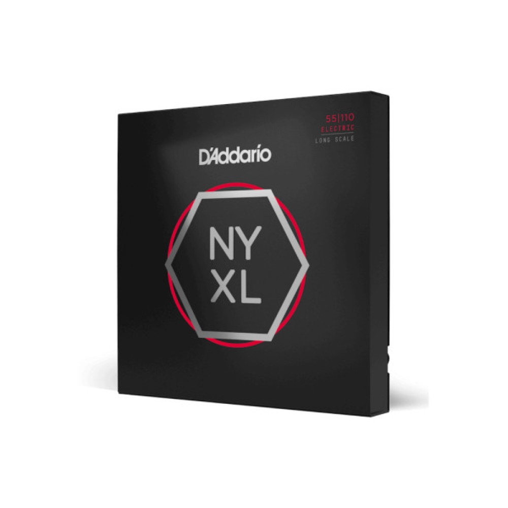 Струни для гітари D'Addario NYXL Bass Heavy (55-110) (NYXL55110)