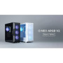 Корпус Zalman I3 Neo ARGB V2 без БЖ, 2xUSB3.0, 1x Type C, 4x120мм, ARGB, VGA 355мм, LCS ready, TG Side Panel, ATX, білий
