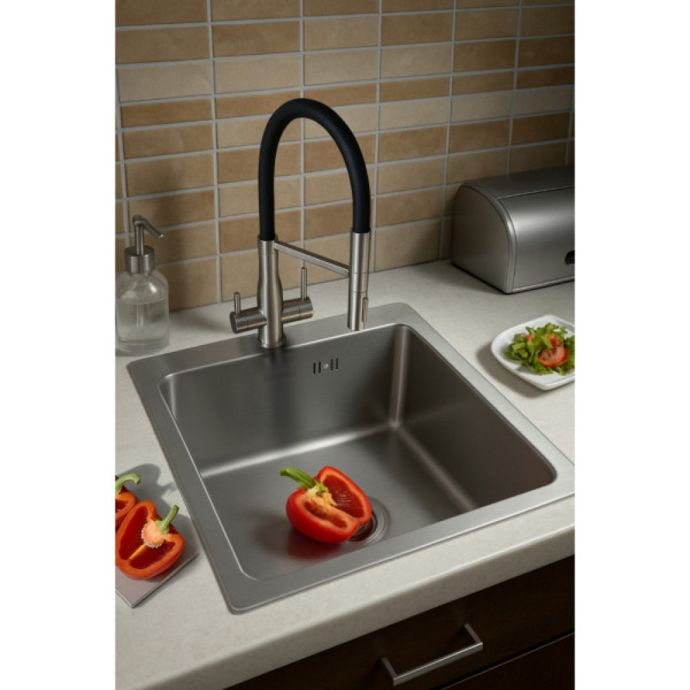 Мийка кухонна Interline ELEGANT Slim Sateen PR