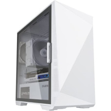 Корпус Zalman Z1 Iceberg без БЖ, 2xUSB3.0, 1xUSB2.0, 3x120мм, VGA 330мм, LCS ready, TG Side Panel, mATX, білий
