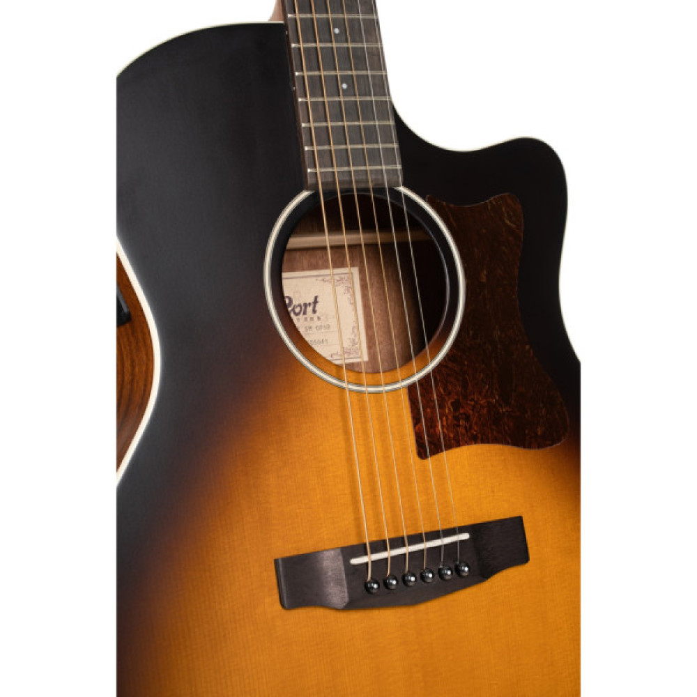 Гітара електроакустична Cort GA1E Open Pore Sunburst