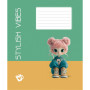 Зошит Школярик Stylish vibes 12 аркушів лінія (012-3568L) Зошит Школярик Stylish vibes 12 аркушів лінія (012-3568L)