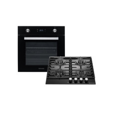 Комплект вбудованої техніки GRANADO GEO 62-1310 black + GGH 62-104 black glass