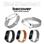 Ремінець до фітнес браслета BeCover Metal для Xiaomi Mi Smart Band 8 Black (709357) Ремінець до фітнес браслета BeCover Metal для Xiaomi Mi Smart Band 8 Black (709357)