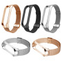Ремінець до фітнес браслета BeCover Metal для Xiaomi Mi Smart Band 8 Black (709357) Ремінець до фітнес браслета BeCover Metal для Xiaomi Mi Smart Band 8 Black (709357)
