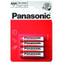 Батарейка Panasonic AAA R03 RED ZINK * 4 (R03REL/4BP) Батарейка Panasonic AAA R03 RED ZINK * 4 (R03REL/4BP)