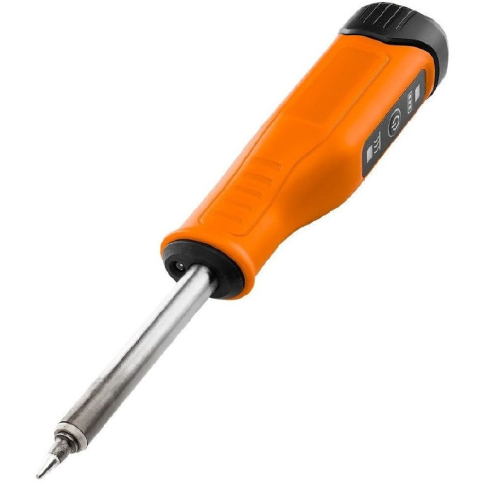 Паяльник акумуляторний Neo Tools 450°С 4В 2.5А·год світлодіодна підсвітка