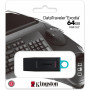 USB флеш накопичувач Kingston 64GB DataTraveler Exodia Black/Teal USB 3.2 (DTX/64GB) USB флеш накопичувач Kingston 64GB DataTraveler Exodia Black/Teal USB 3.2 (DTX/64GB)