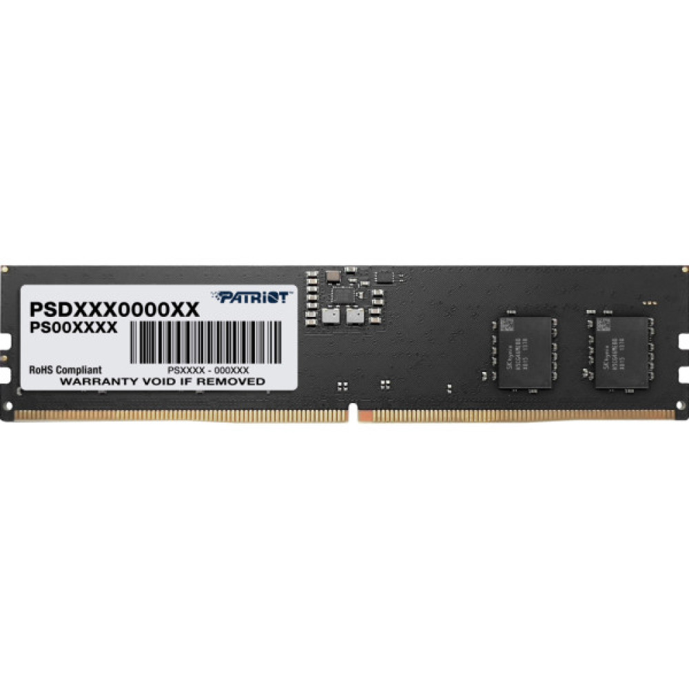 Модуль пам'яті для комп'ютера DDR5 8GB 5600 MHz Signature Line Patriot (PSD58G560041)