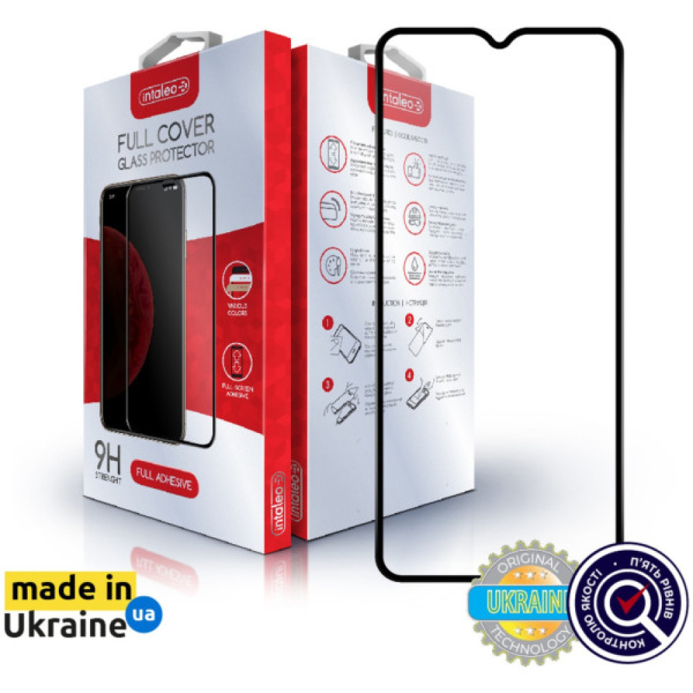 Скло захисне Intaleo Full Glue Vivo Y21 Black (1283126526954)