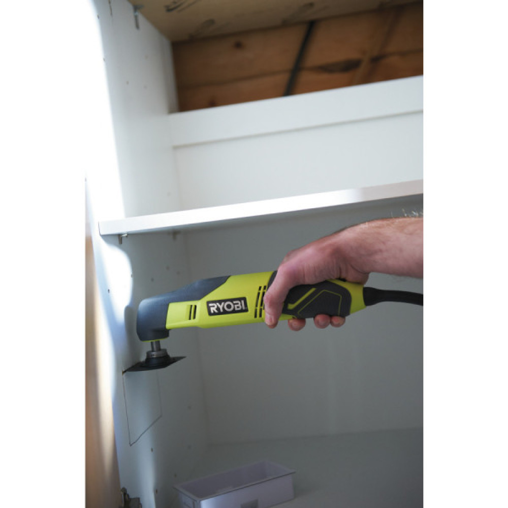 Багатофункціональний інструмент мережевий реноватор Ryobi RMT200-S 200Вт 10000-20000об·хв кут коливань 3° 1.6кг
