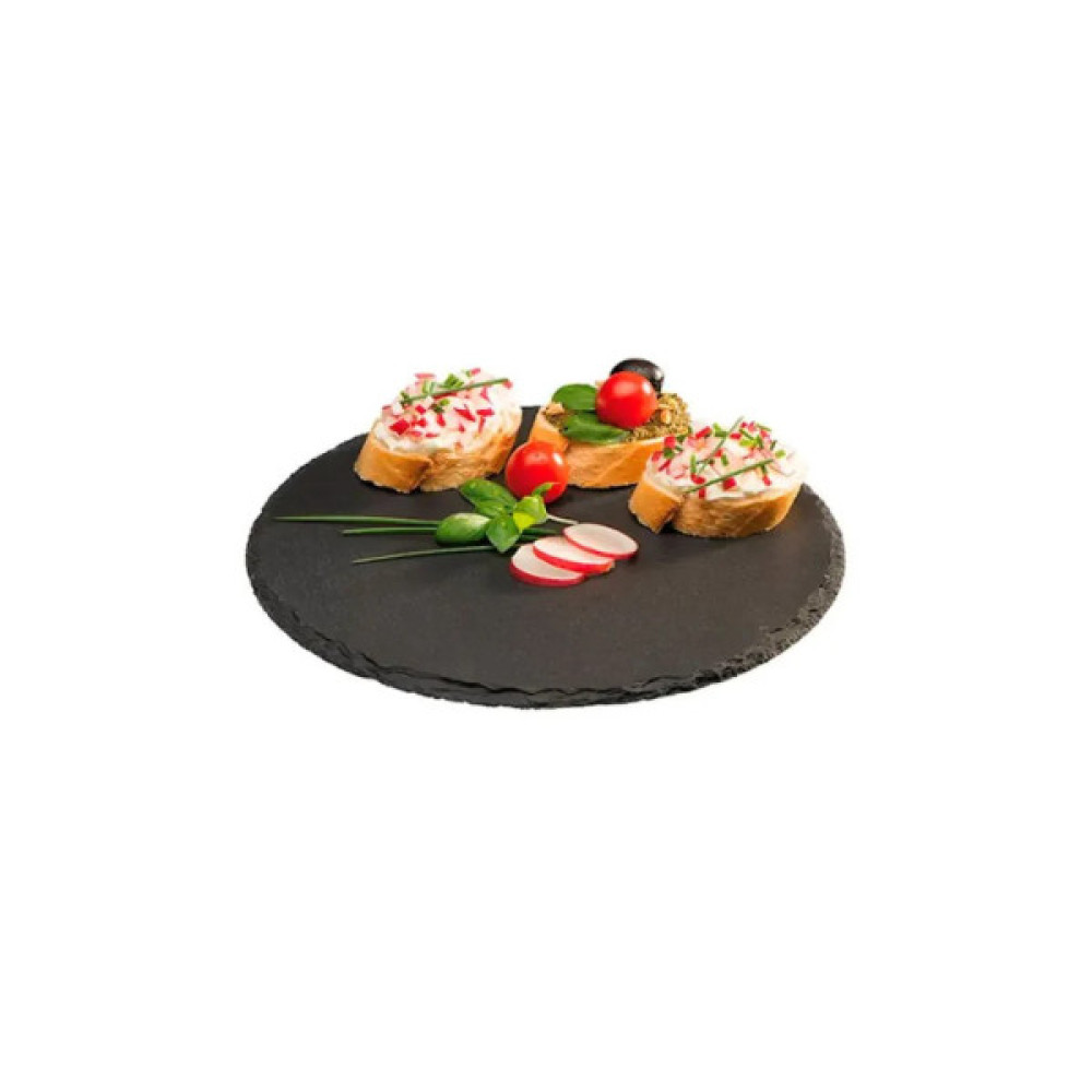 Дошка для подачі APS зі сланцю d 33 см (00998)