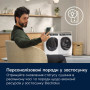 Прально-сушильна машина Electrolux фронтальна, 11(7)кг, 1600, D, 64см, дисплей, пара, інвертор, universaldose, білий