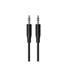 Кабель мультимедійний 3.5mm M to 3.5mm M 1.0m BL26 black BOROFONE (6941991122170)