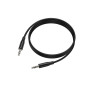 Кабель мультимедійний 3.5mm M to 3.5mm M 1.0m BL26 black BOROFONE (6941991122170)