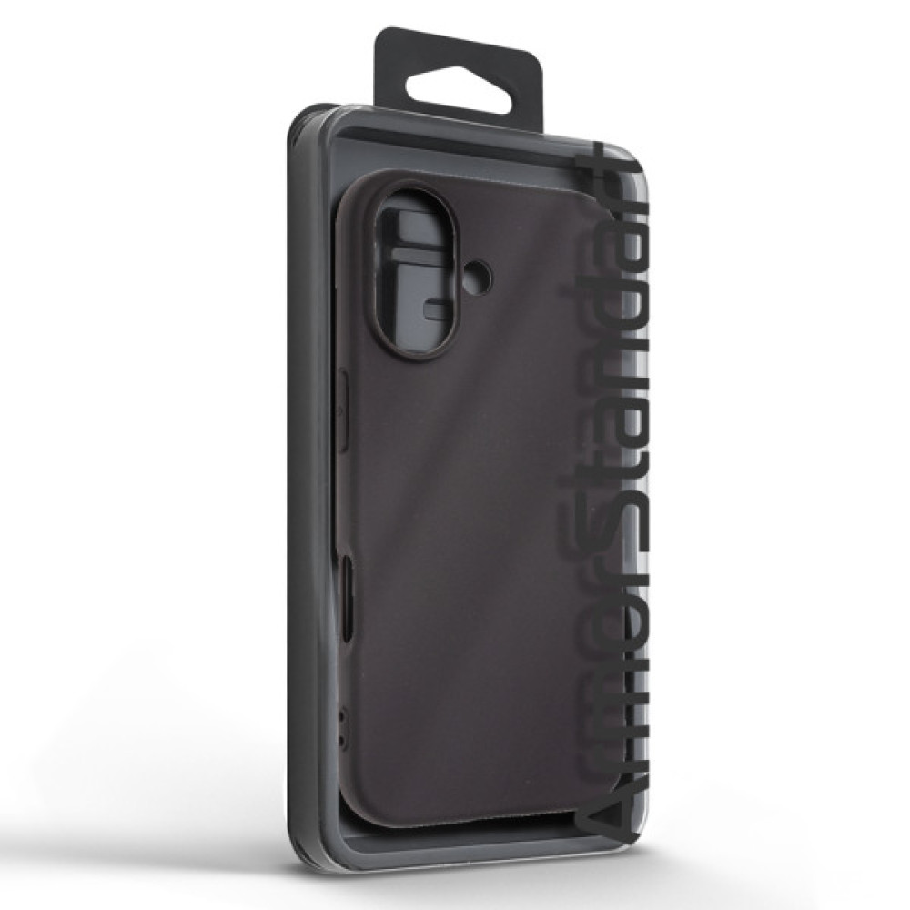 Чохол до мобільного телефона Armorstandart Matte Slim Fit Apple iPhone 17 Black (ARM86744) Чохол до мобільного телефона Armorstandart Matte Slim Fit Apple iPhone 17 Black (ARM86744)