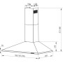 Витяжка кухонна Interline SET WH A/60 PB/2/T Витяжка кухонна Interline SET WH A/60 PB/2/T