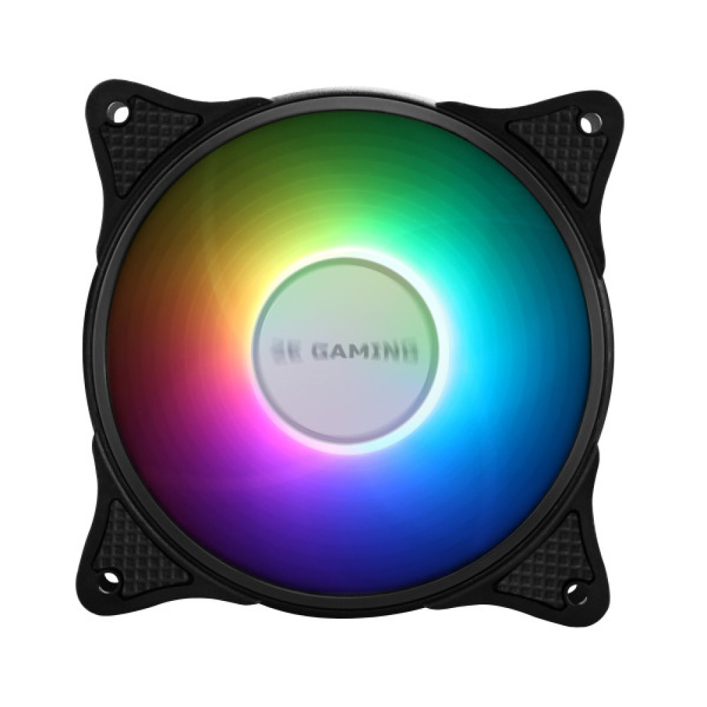 Корпусний вентилятор 2E GAMING F120IR-ARGB, 120мм, 1200rpm, 3pin, 3pin +5VARGB, 25.3dBa, чорний