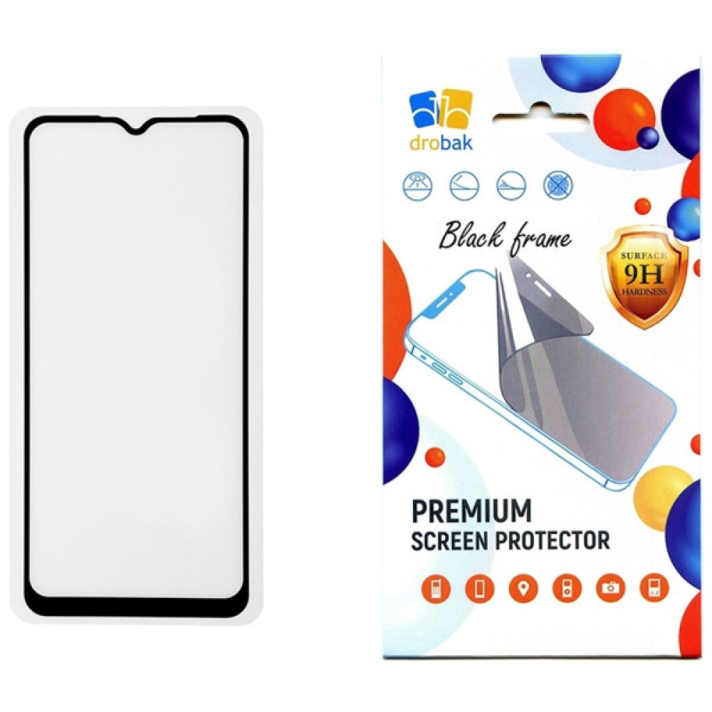 Скло захисне Drobak Samsung Galaxy A05s Black (676746) Скло захисне Drobak Samsung Galaxy A05s Black (676746)