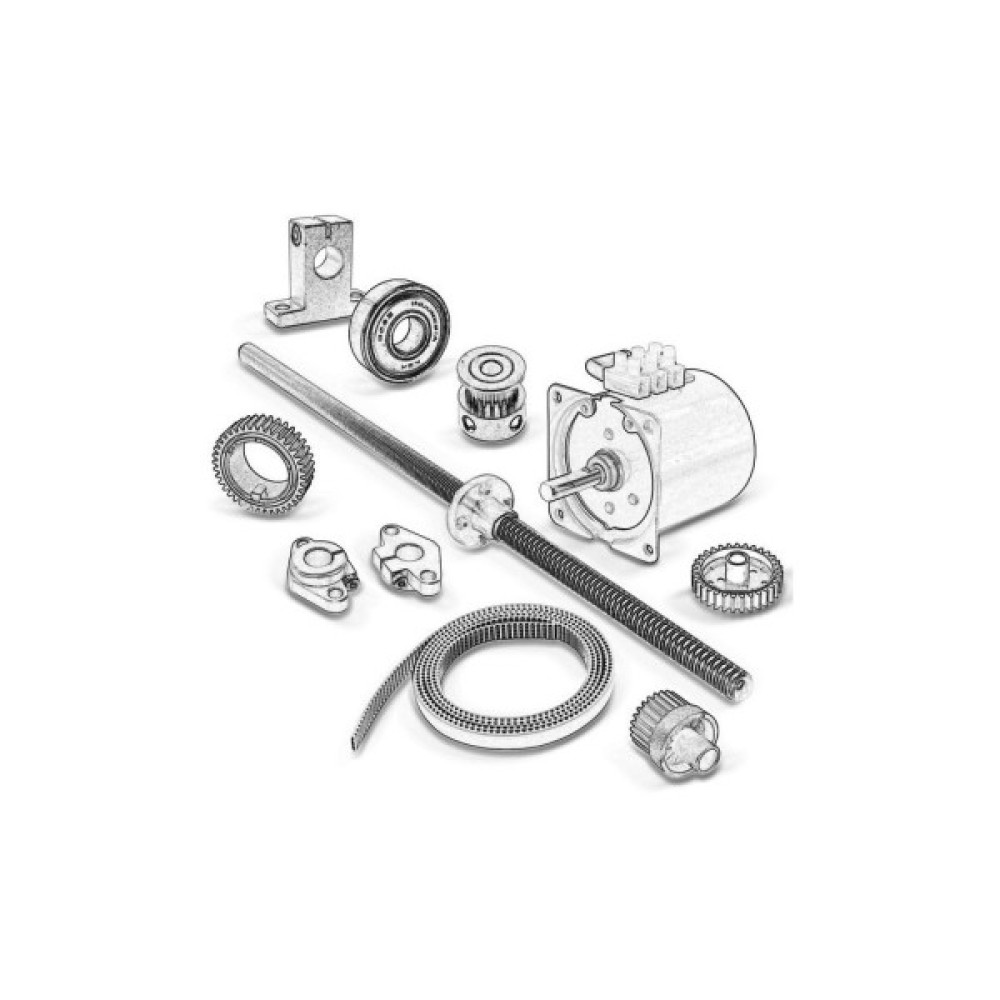 Вал первинної зарядки HP Neverstop laser 1000/1200 Black (W1104A) AHK (70263620)
