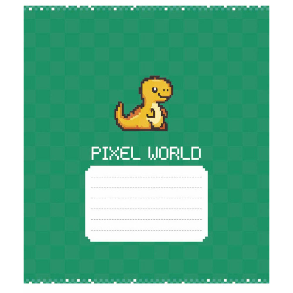 Зошит Школярик 18 аркушів клітинка (018-3563K)