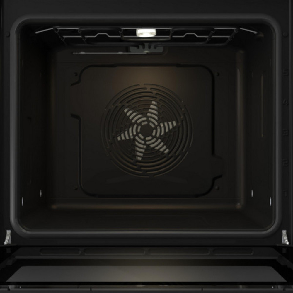 Духова шафа Gorenje електрична, 77л, A+, дисплей, IconLed, піроліз, чорний