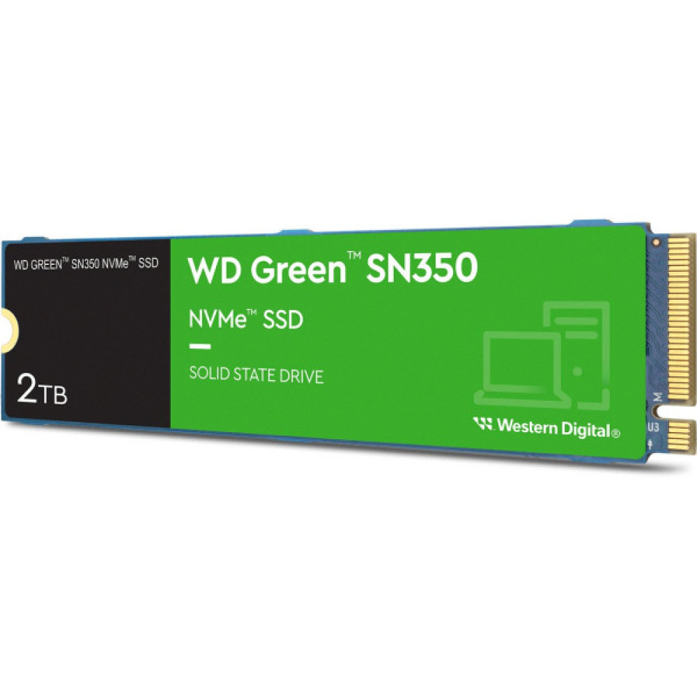 Накопичувач SSD WD M.2 2TB PCIe 3.0 Green SN350