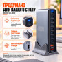 Зарядний пристрій XoKo 8xUSB-C PD 65 - 140W + 2xUSB QC30W GaN3 800W (XK-QC-800)