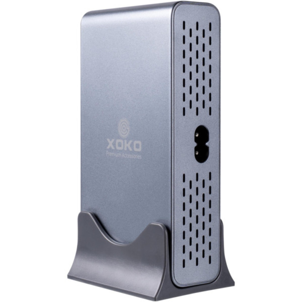 Зарядний пристрій XoKo 8xUSB-C PD 65 - 140W + 2xUSB QC30W GaN3 800W (XK-QC-800)
