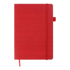 Книга записна Buromax Color Tunes А5 96 аркушів, у клітинку червоний (BM.295100-05)