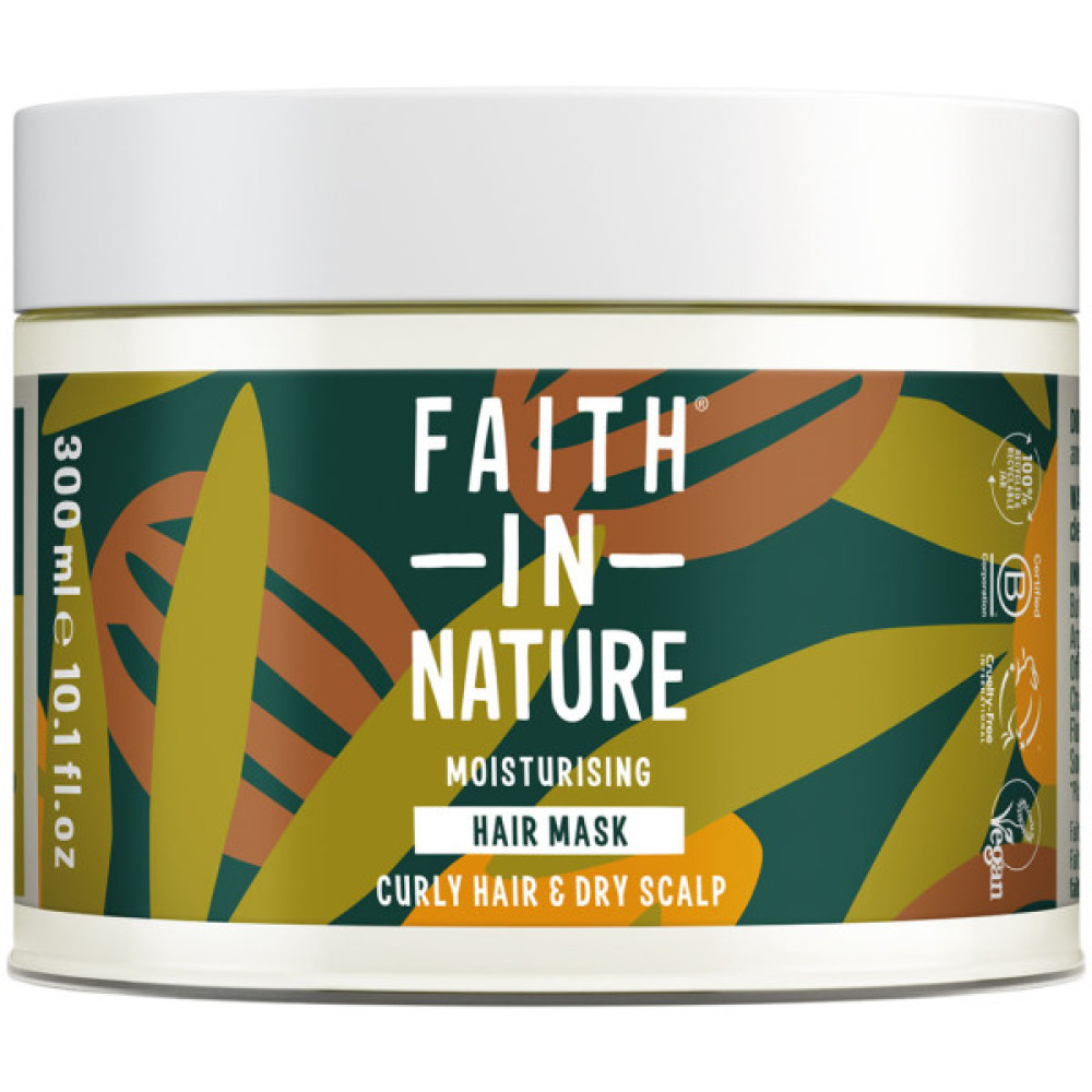 Маска для волосся Faith in Nature Натуральна З ши та арганою 300 мл (708002307683)