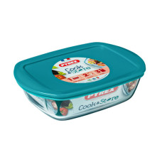 Форма для випікання Pyrex CookStore з кришкою прямокутна 28 х 20 х 8 см 2.5 л (216P000/7645)