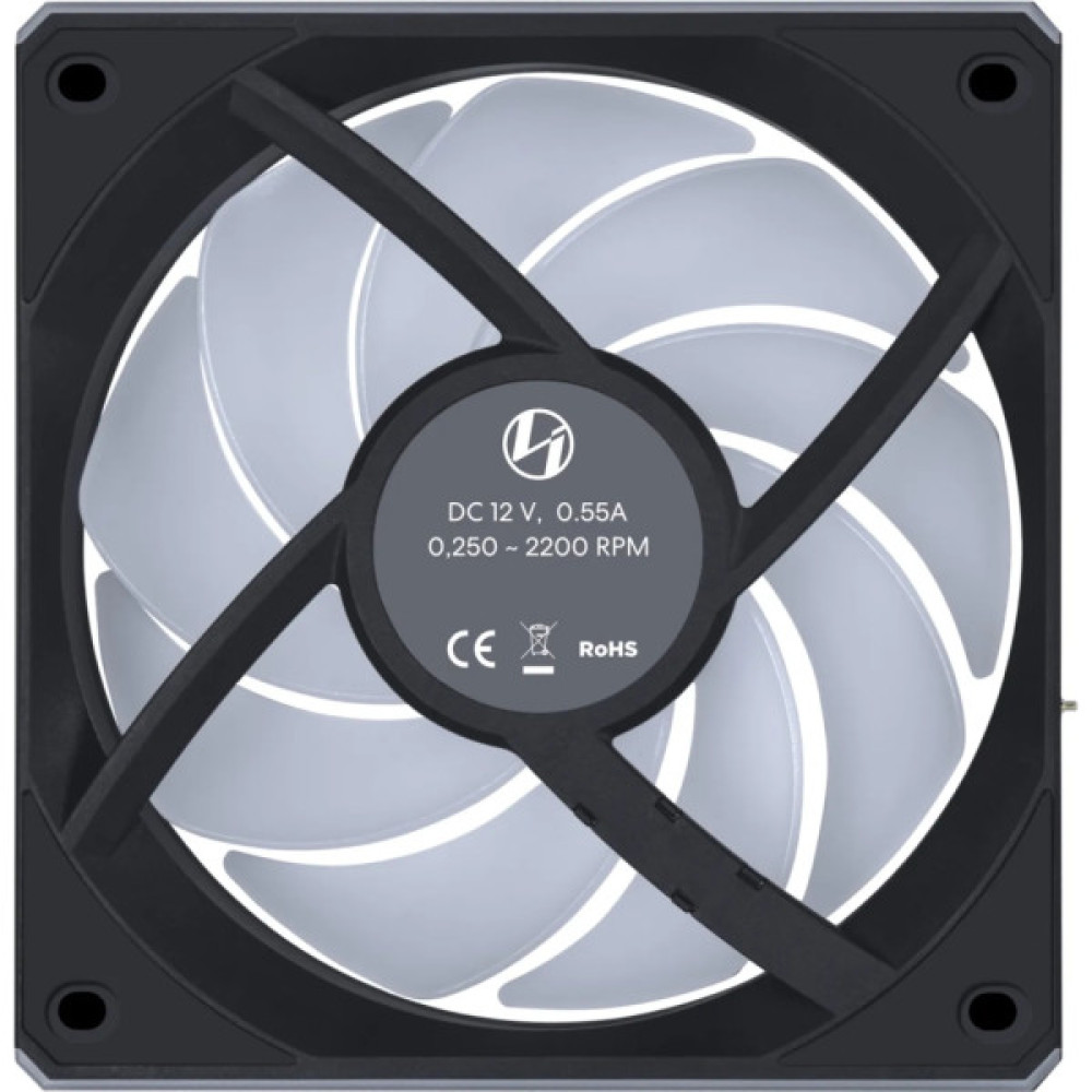Кулер до корпусу Lian Li Uni Fan CL WIRELESS 120-1, Black (G99.12CL1W1B.00)